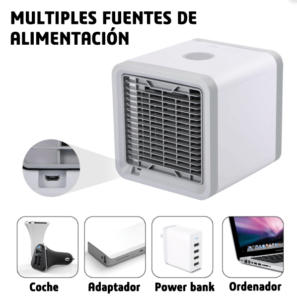 Mega Chollos Mini Eco-Aire Acondicionado 3 en 1