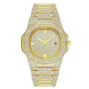 Mega Chollos ORO Reloj Diamantes Unisex