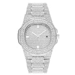 Mega Chollos PLATA Reloj Diamantes Unisex