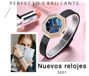 Mega Chollos Reloj Oro Rosa y Diamantes