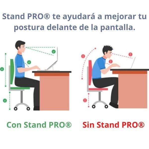 Mega Chollos Soporte Acero Inoxidable para Portátil Stand Pro®