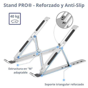 Mega Chollos Soporte Acero Inoxidable para Portátil Stand Pro®