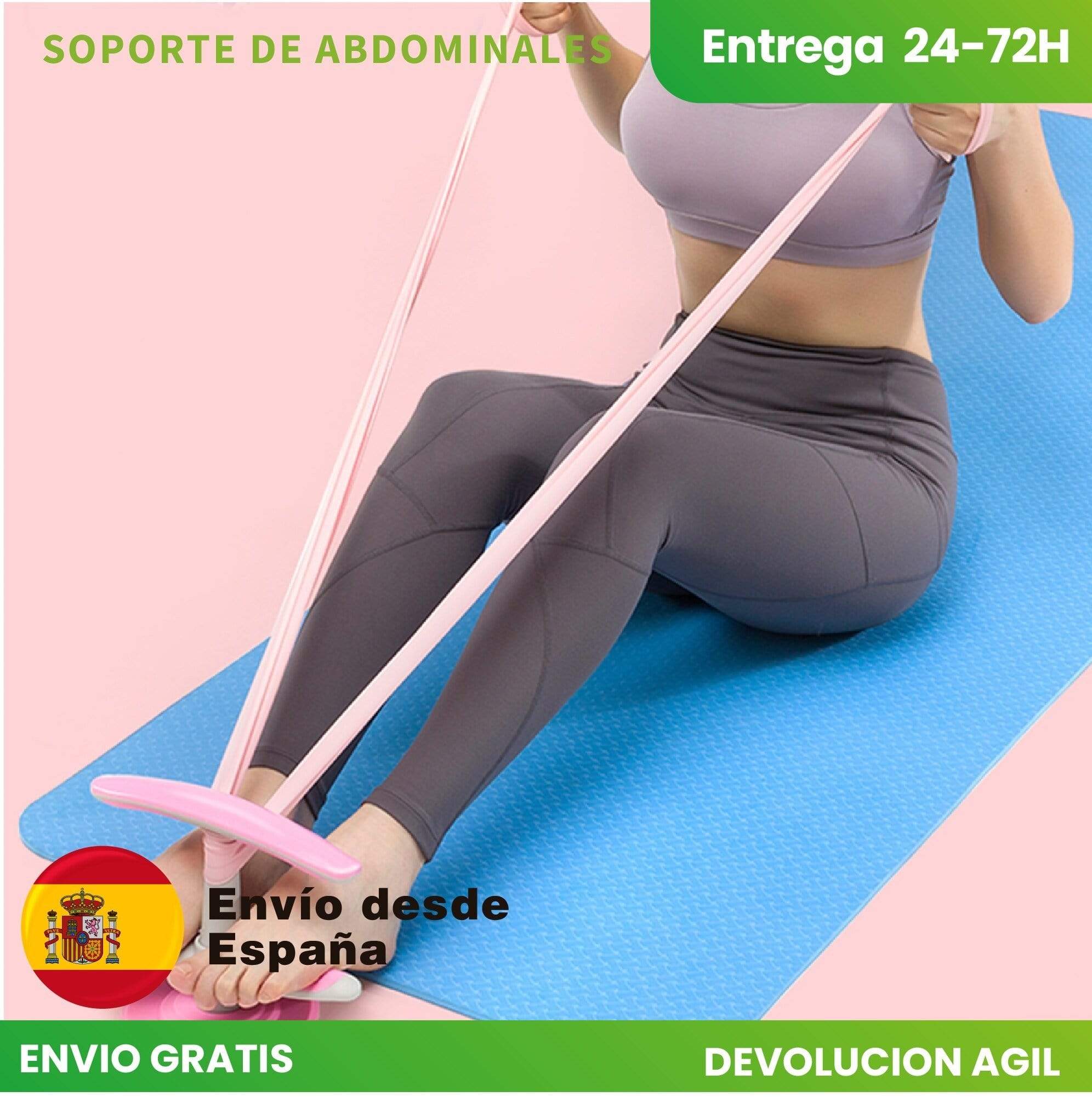 Mega Chollos Soporte de ventosa para abdominales